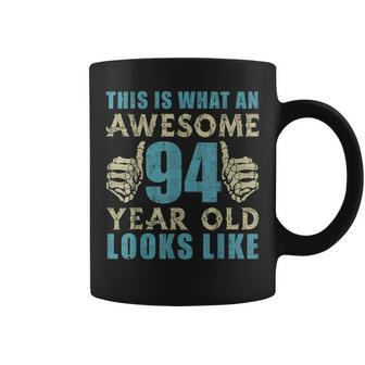 Vintage 1927 Womens Mens 94Th Birthday Gift For 94 Year Old Coffee Mug | Mazezy