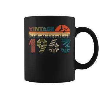 Vintage 1963 60 Years Old 60Th Birthday Gifts For Men Women Coffee Mug | Mazezy