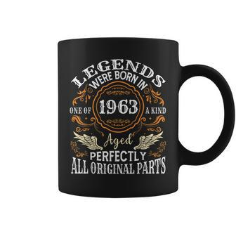 Vintage 1963 Classic Turning 60 Years 60Th Birthday For Men Coffee Mug | Mazezy