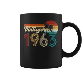 Vintage 1963 Made In 1963 60Th Birthday 60 Year Old Gift Coffee Mug | Mazezy