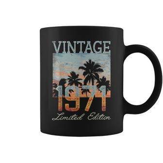 Vintage 1971 Limited Edition 50Th Birthday 50 Year Old Gift Coffee Mug | Mazezy UK