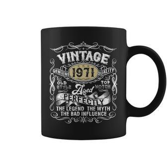 Vintage 1971 Men Women Funny 50 Years Old 50Th Birthday Gift Coffee Mug - Seseable