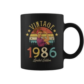 Vintage 1986 Made In 1986 36Th Birthday Women 36 Years Old Coffee Mug - Seseable