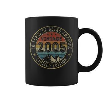 Vintage 2005 Limited Edition 18 Yr Old Bday 18Th Birthday Coffee Mug - Thegiftio UK