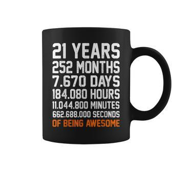 Vintage 21St Birthday 21 Years Old Wedding Anniversary Gift Coffee Mug | Mazezy