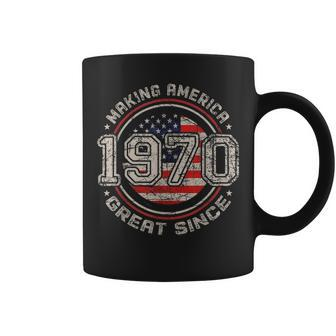 Vintage 51Th Birthday Gift Making America Great Since 1970 V2 Coffee Mug - Seseable