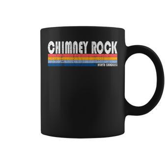 Vintage 70S 80S Style Chimney Rock Nc Coffee Mug - Seseable