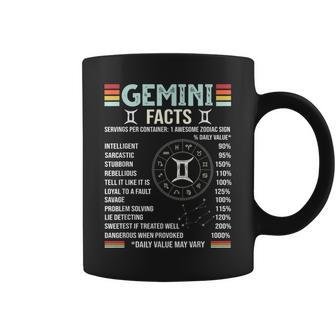 Vintage Astrology May June Birthday Zodiac Sign Retro Gemini Coffee Mug | Mazezy DE