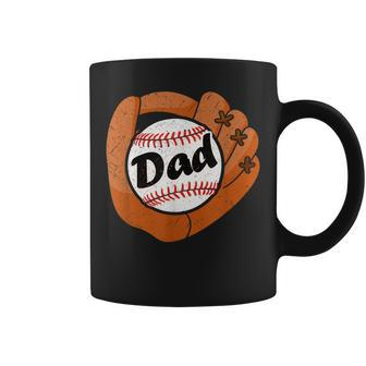 Vintage Baseball Dad Baseball Fans Sport Lovers Men Coffee Mug | Mazezy