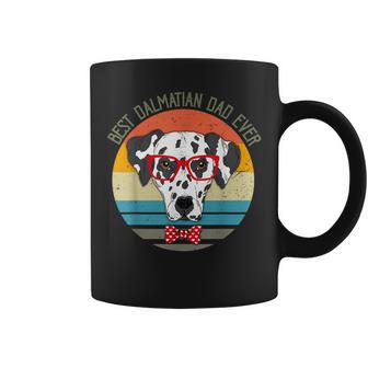 Vintage Best Dalmatian Dad Ever Dog Dad Gift For Mens Coffee Mug | Mazezy
