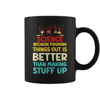 Vintage Biology Science Because Figuring Things Out Coffee Mug - Seseable