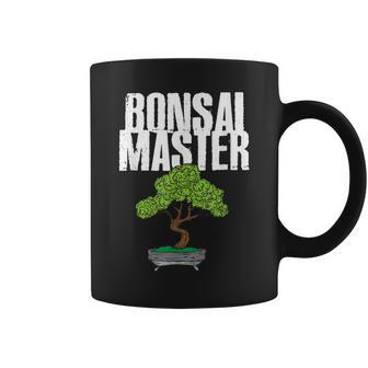 Vintage Bonsai Master Funny Bonzai Tree Lover Gift Men Women Coffee Mug - Seseable