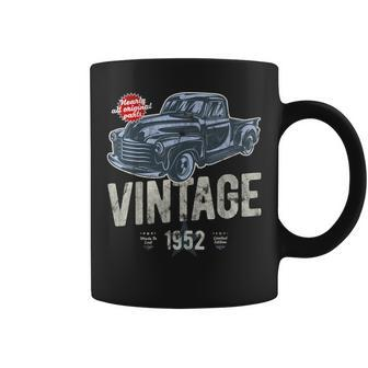 Vintage Born 1952 70Th Birthday Classic Pick Up Truck Coffee Mug | Mazezy