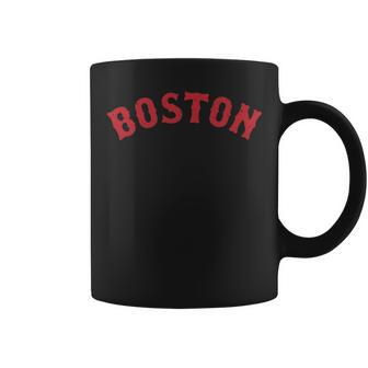 Vintage Boston Baseball Massachusetts Retro Sports Fan Gift Coffee Mug - Seseable