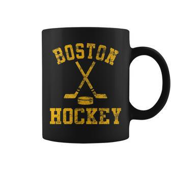 Vintage Boston Hockey Coffee Mug - Seseable