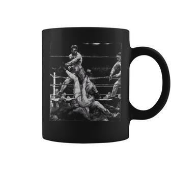 Vintage Boxer Gift Boxing Gloves Boxing Coach Coffee Mug - Seseable
