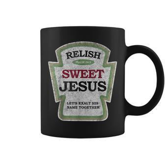 Vintage Christian Relish Jesus Coffee Mug | Mazezy