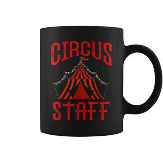 Vintage Circus Themed Birthday Party T Shirt - Circus Staff Coffee Mug | Mazezy