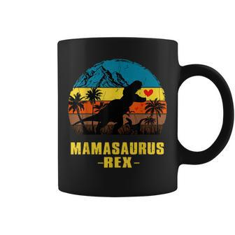Vintage Funny Mamasaurus Rex Gift For Mom Coffee Mug | Mazezy