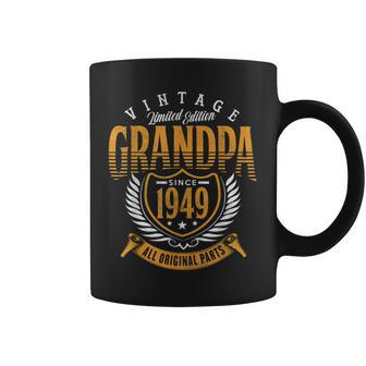 Vintage Grandpa 70Th Birthday Gift Since 1949 Coffee Mug | Mazezy