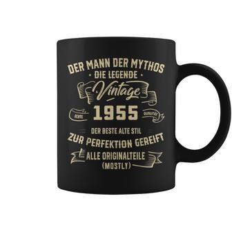 Vintage Herren Tassen 1955 - Mann Mythos Legende, 68. Geburtstag - Seseable