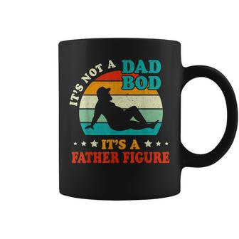 Vintage Its Not A Dad Bod Its A Father Figure Fathers Day V2 Coffee Mug - Seseable