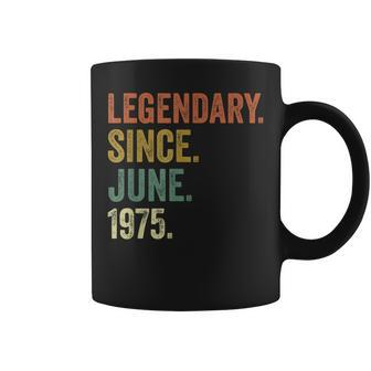 Vintage June 1975 44Th Birthday Men Women Coffee Mug | Mazezy