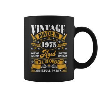 Vintage Made In 1975 Limited Edition 48 Years 48Th Birthday Coffee Mug | Mazezy
