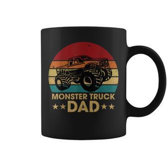 Vintage Monster Truck Dad Monster Truck Lover Coffee Mug - Seseable