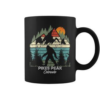Vintage Pikes Peak Colorado National Park Retro 80S Coffee Mug - Thegiftio UK