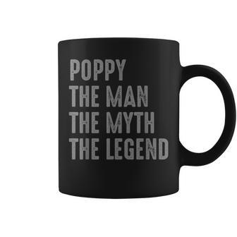 Vintage Poppy The Man The Myth The Legend Coffee Mug - Seseable