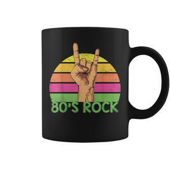Vintage Retro 80S Rock Band Coffee Mug | Mazezy