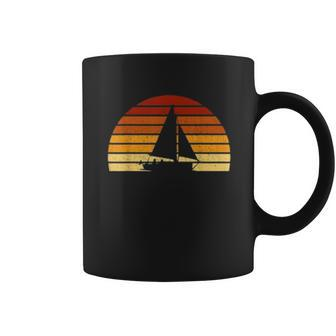 Vintage Sunset Sailing Sail Gift Coffee Mug - Thegiftio UK