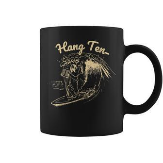 Vintage Surfing Moses Hang Ten Coffee Mug - Seseable
