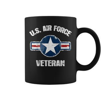 Vintage Us Air Force Veteran - Vintage Usaf Veteran Coffee Mug - Seseable
