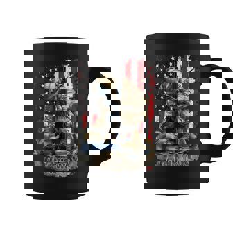 Vintage Us Flag Veteran Thank You Military Boot Veteran Day Coffee Mug | Mazezy