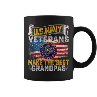 Vintage Us Navy Military Veteran Make The Best Grandpas Coffee Mug | Mazezy
