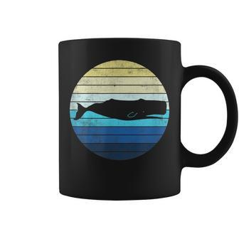 Vintage Whale Gift For Sperm Whale Lover Animal Ocean Coffee Mug | Mazezy
