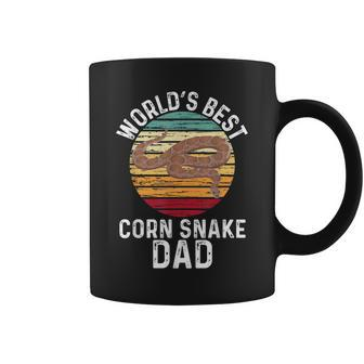 Vintage Worlds Best Corn Snake Dad Pet Snake Coffee Mug - Seseable