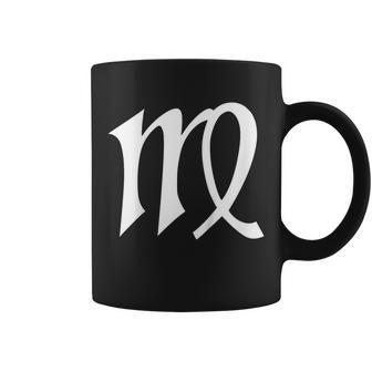 Virgo Symbol Zodiac Sign August September Birthday Coffee Mug | Mazezy
