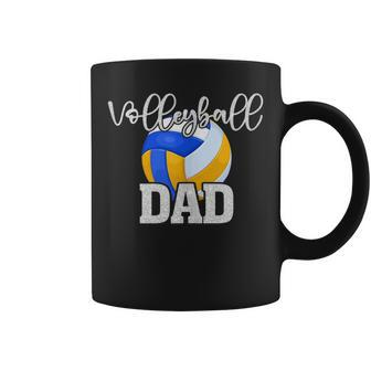 Volleyball Dad Vintage Volleyball Family Matching Coffee Mug - Seseable