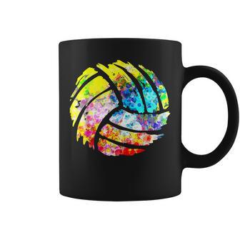Volleyball Funny Gifts For Dad Mom Player Coach  Coffee Mug
