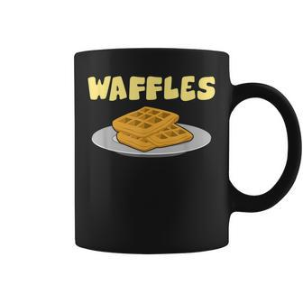 Waffles Matching For Couples And Best Friends Coffee Mug - Seseable