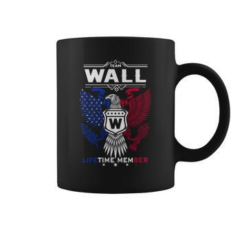 Wall Name - Wall Eagle Lifetime Member Gif Coffee Mug - Seseable