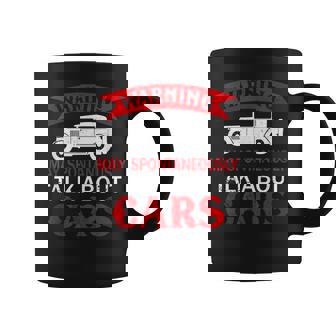 Warning May Spontaneously Start Talking About Vintage Cars Coffee Mug | Mazezy