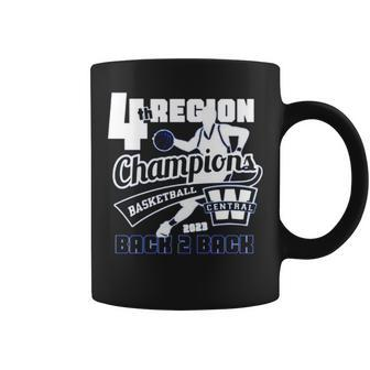 Warren Central Basketball 2023 4Th Region Champions Back 2 Back Coffee Mug | Mazezy
