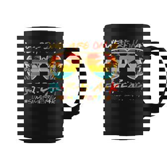 We Are On A Break Teacher Glasses Summer Break Hello Summer Coffee Mug - Thegiftio UK