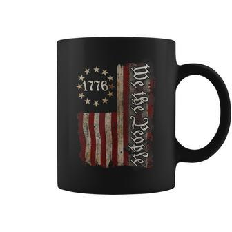 We The People 1776 American Flag 4Th Of July Men Women Coffee Mug | Mazezy