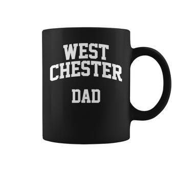 West Chester Dad Athletic Arch College University Alumni Coffee Mug | Mazezy