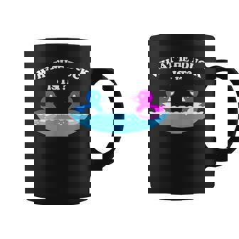 What The Duck Is It Baby Gender Reveal Party Coffee Mug - Thegiftio